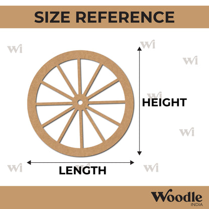 Wheel Cutout MDF Design 1