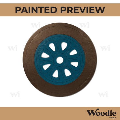 Wheel Pre Marked MDF Design 1