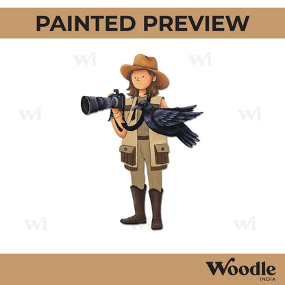 Wildlife Photographer Pre Marked MDF Design 1