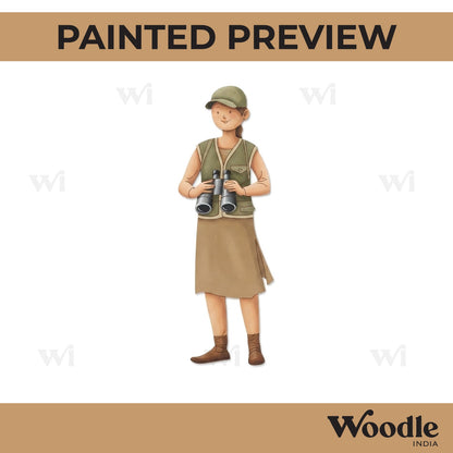 Wildlife Photographer Pre Marked MDF Design 2