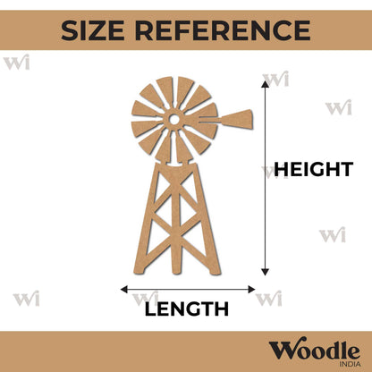 Windmill Cutout MDF Design 1