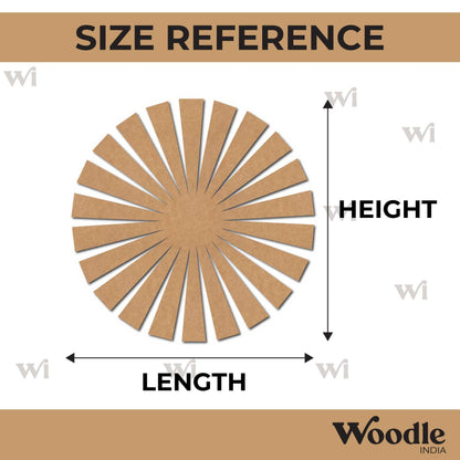 Windmill Cutout MDF Design 2