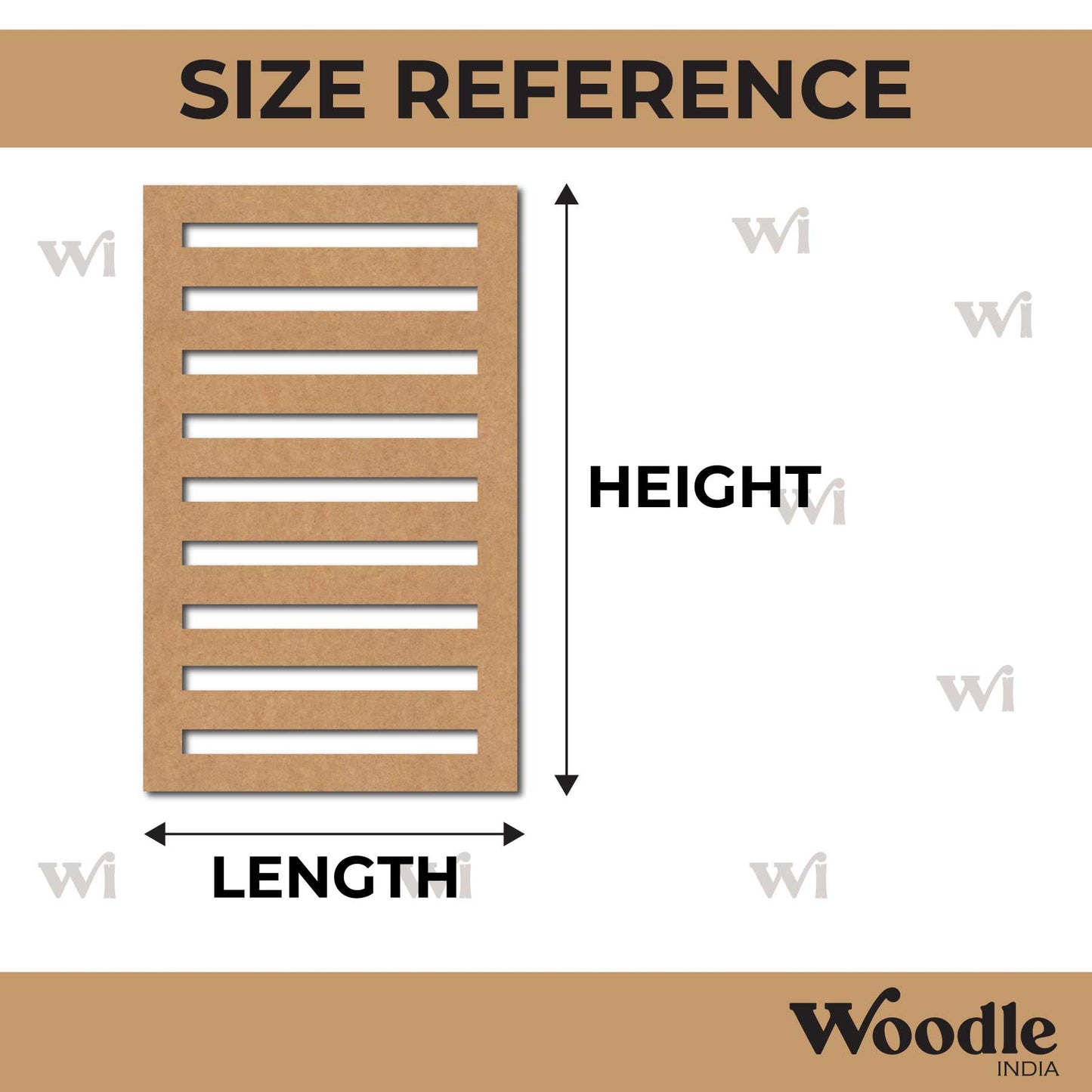 Window Cutout MDF Design 11