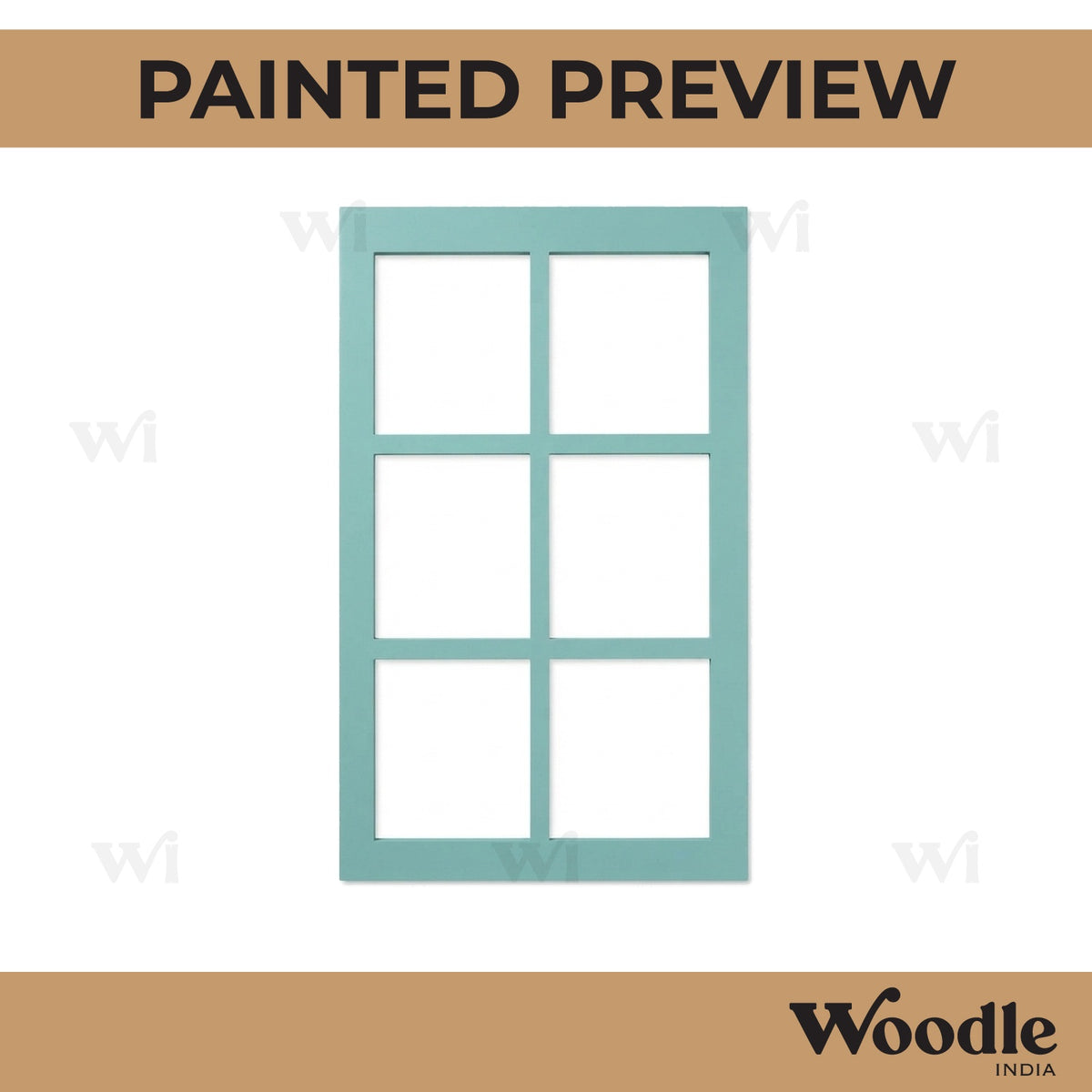 Window Cutout MDF Design 12