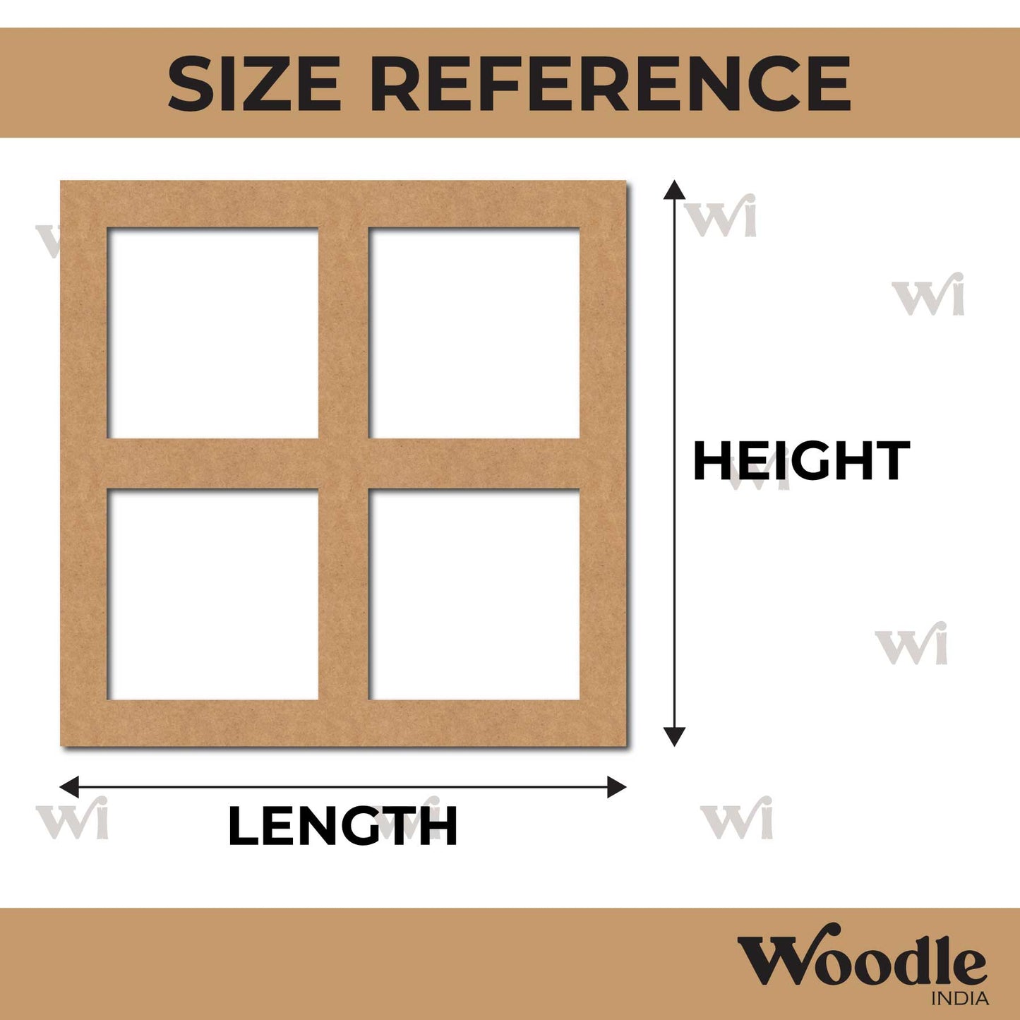 Window Cutout MDF Design 13