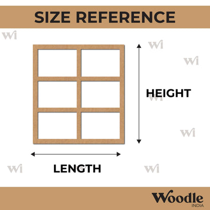 Window Cutout MDF Design 14