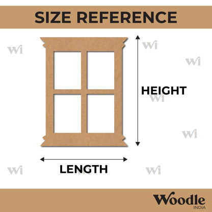 Window Cutout MDF Design 16