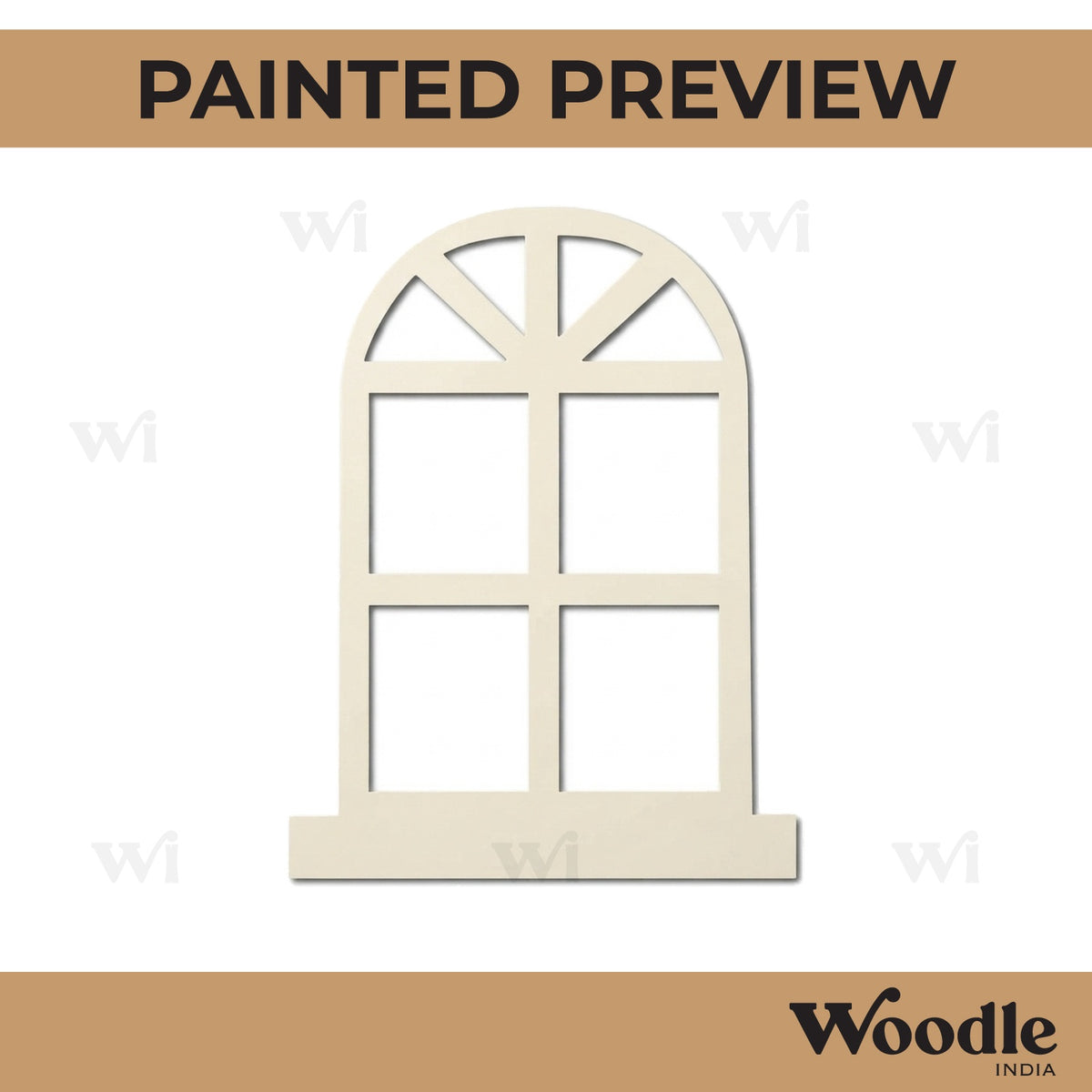 Window Cutout MDF Design 18