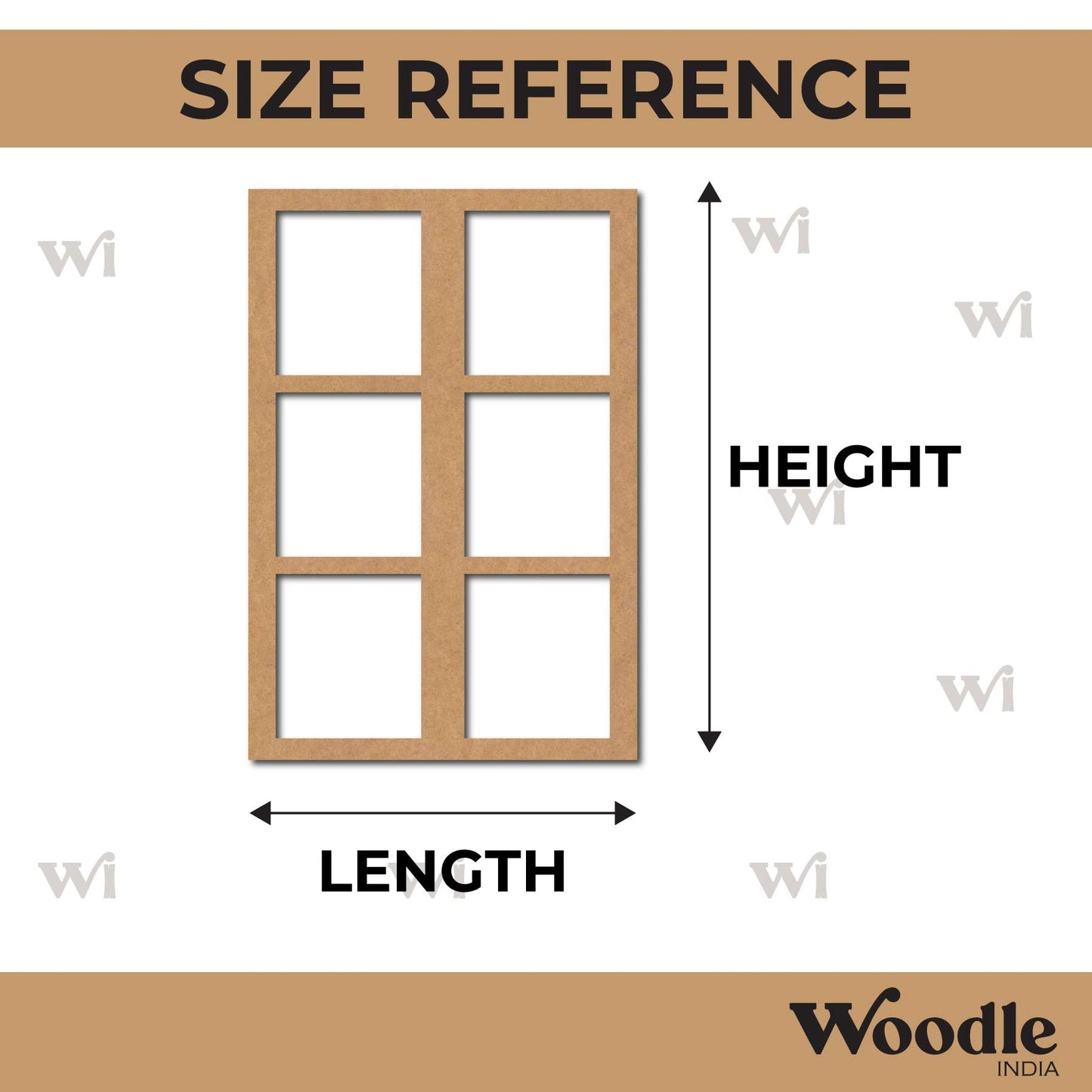 Window Cutout MDF Design 19