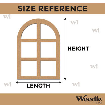 Window Cutout MDF Design 1