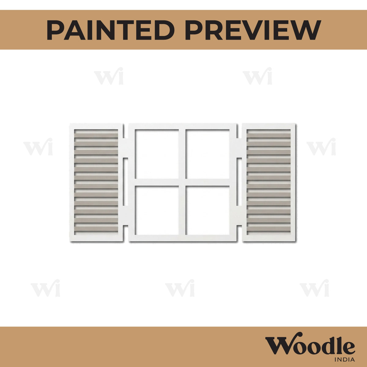 Window Cutout MDF Design 22