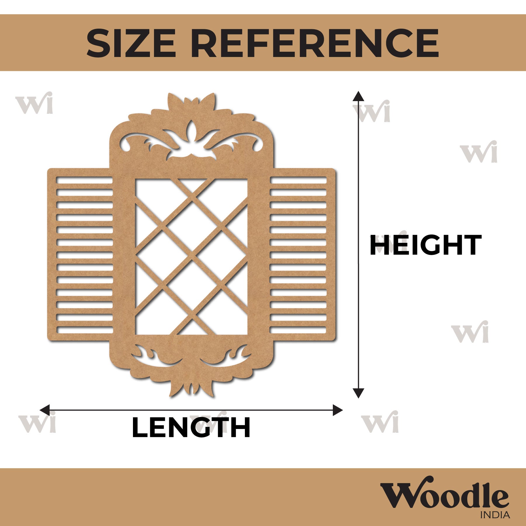 Mdf Window Design Online Art & Craft Store | DIY MDF Cutouts | Custom DIY Product ...