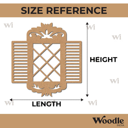 Window Cutout MDF Design 2