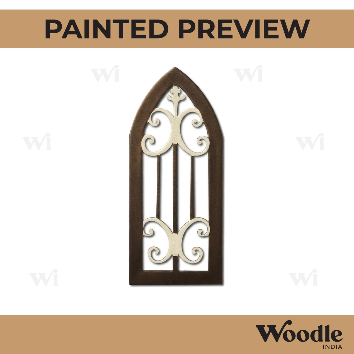 Window Cutout MDF Design 6