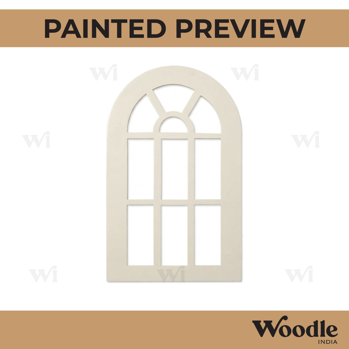 Window Cutout MDF Design 7