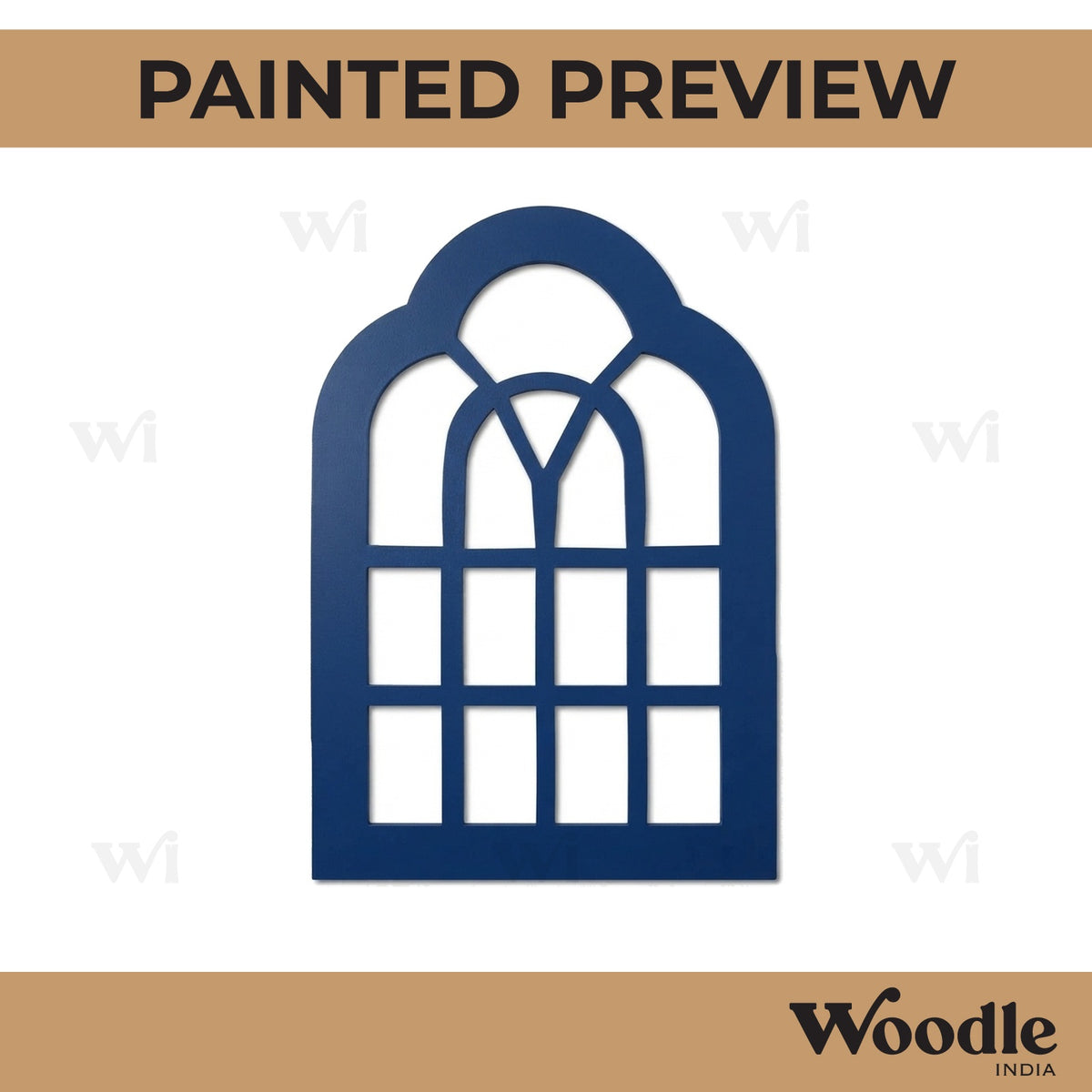 Window Cutout MDF Design 8