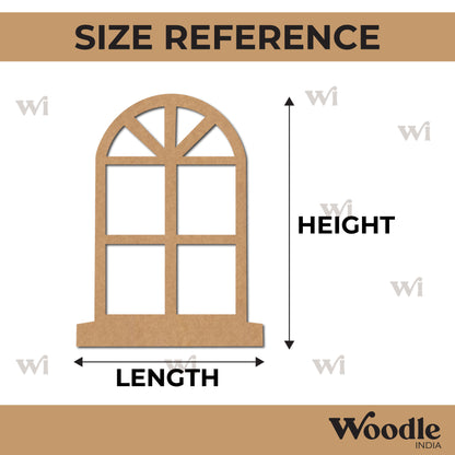 Window Cutout MDF Design 9