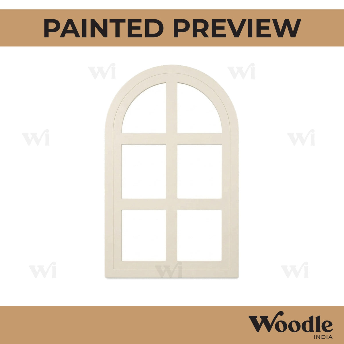 Window Pre Marked MDF Design 2