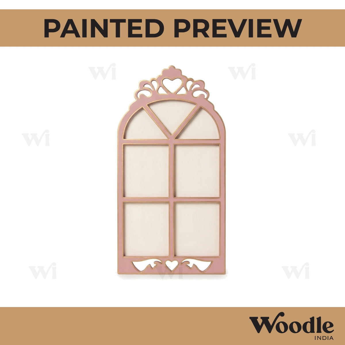 Window Cutout MDF Design 21