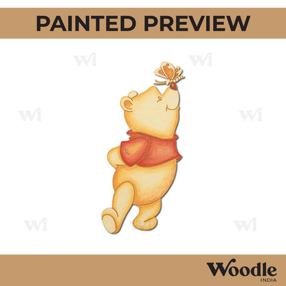 Winnie The Pooh Pre Marked MDF Design 1
