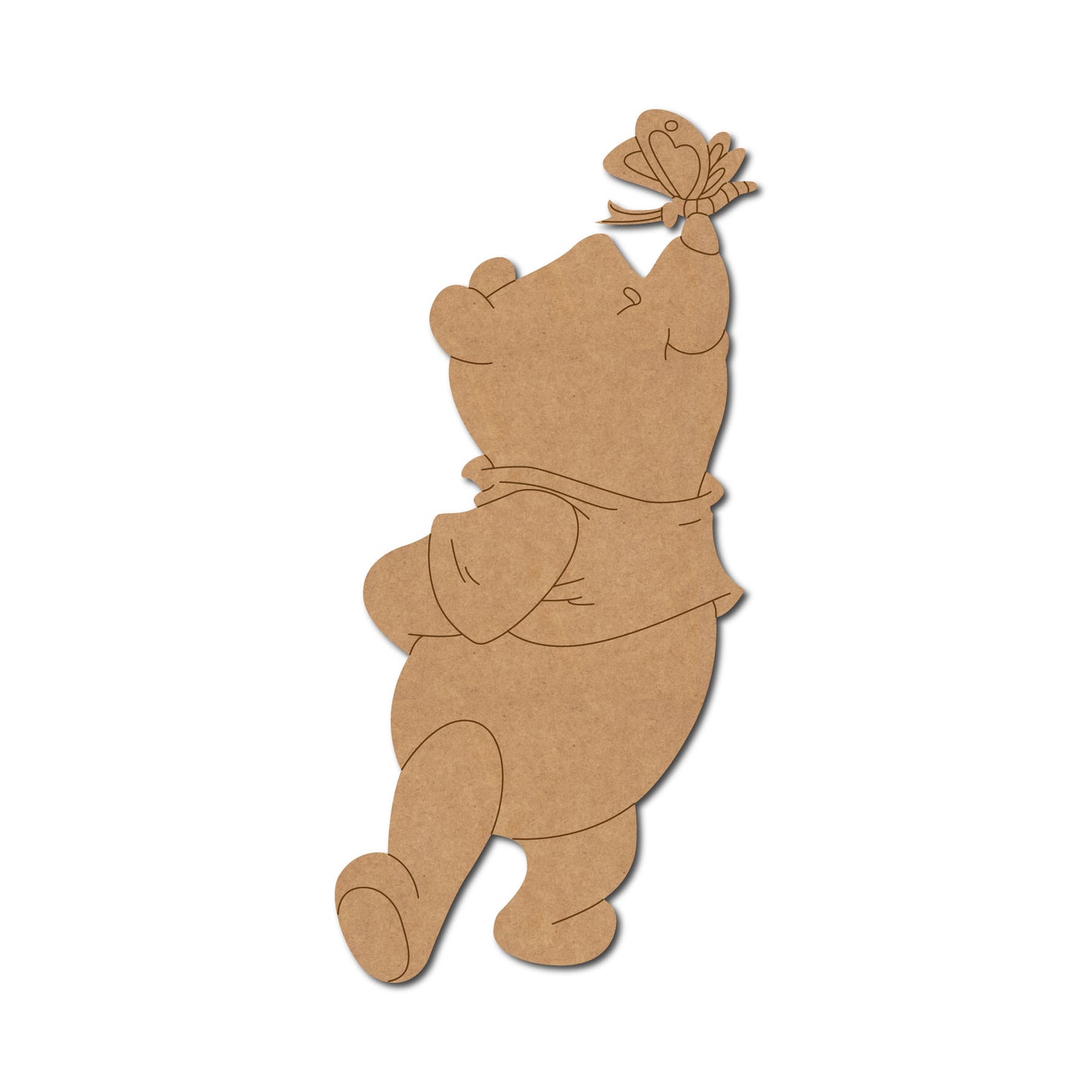 Winnie The Pooh Pre Marked MDF Design 1
