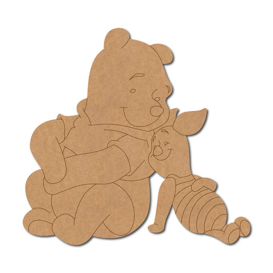 Winnie The Pooh Pre Marked MDF Design 10