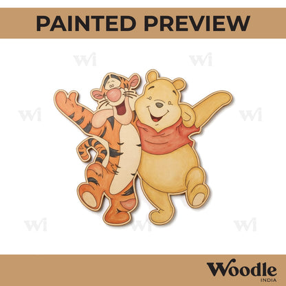 Winnie The Pooh Pre Marked MDF Design 11