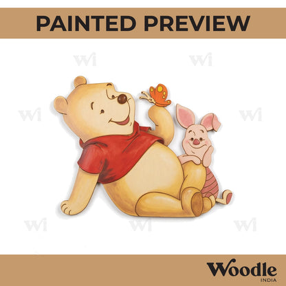 Winnie The Pooh Pre Marked MDF Design 14
