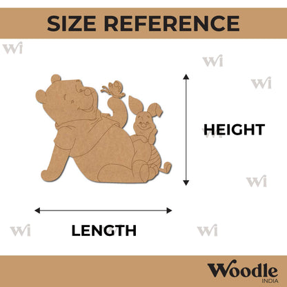 Winnie The Pooh Pre Marked MDF Design 14