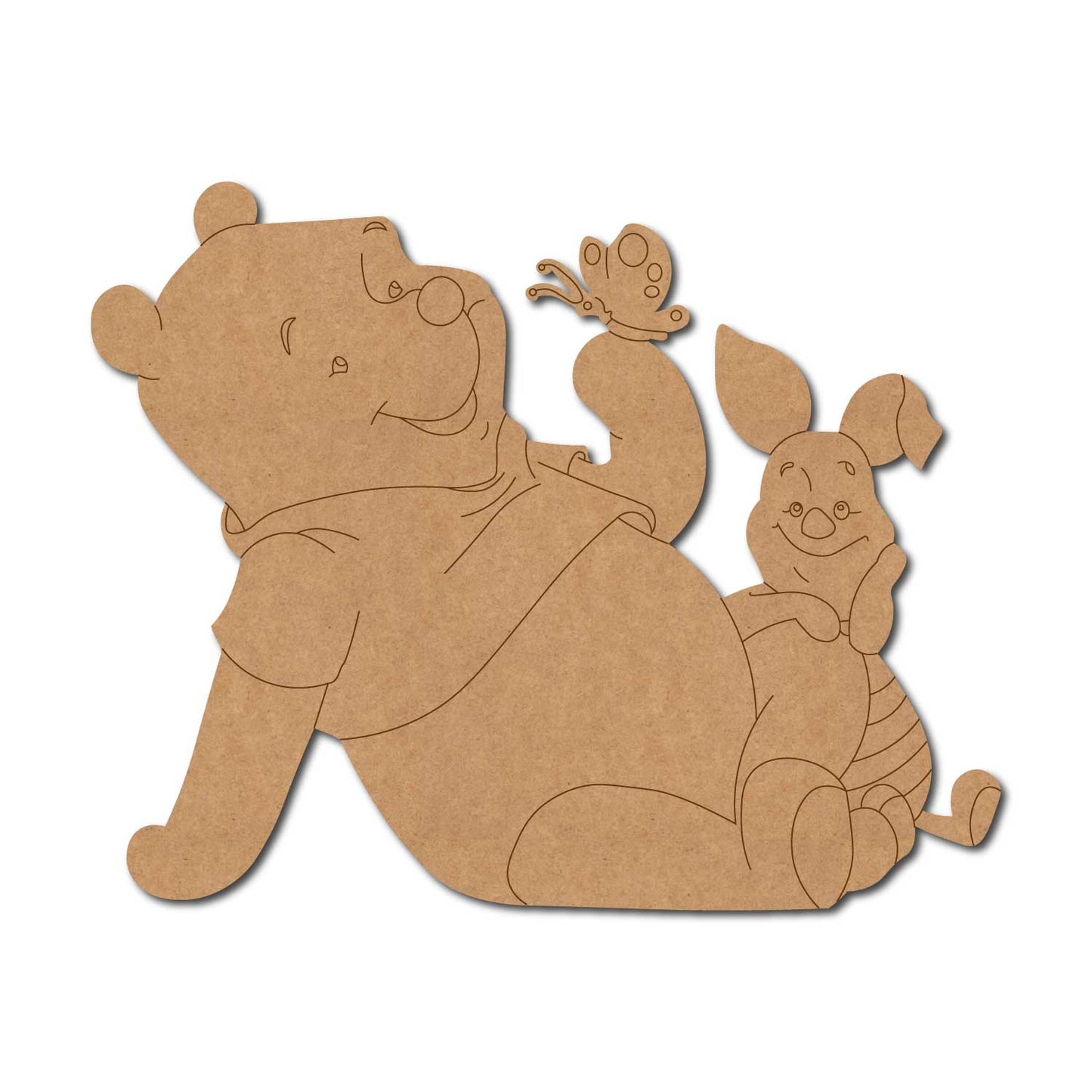 Winnie The Pooh Pre Marked MDF Design 14