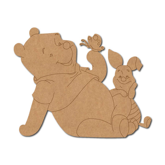 Winnie The Pooh Pre Marked MDF Design 14