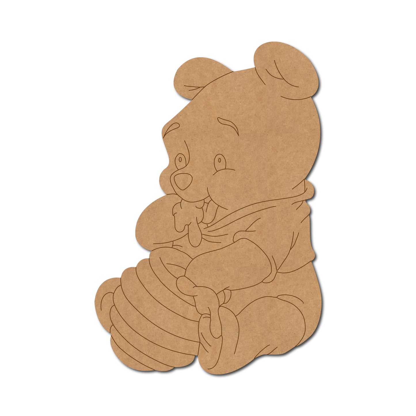 Winnie The Pooh Pre Marked MDF Design 4