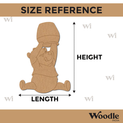 Winnie The Pooh Pre Marked MDF Design 7