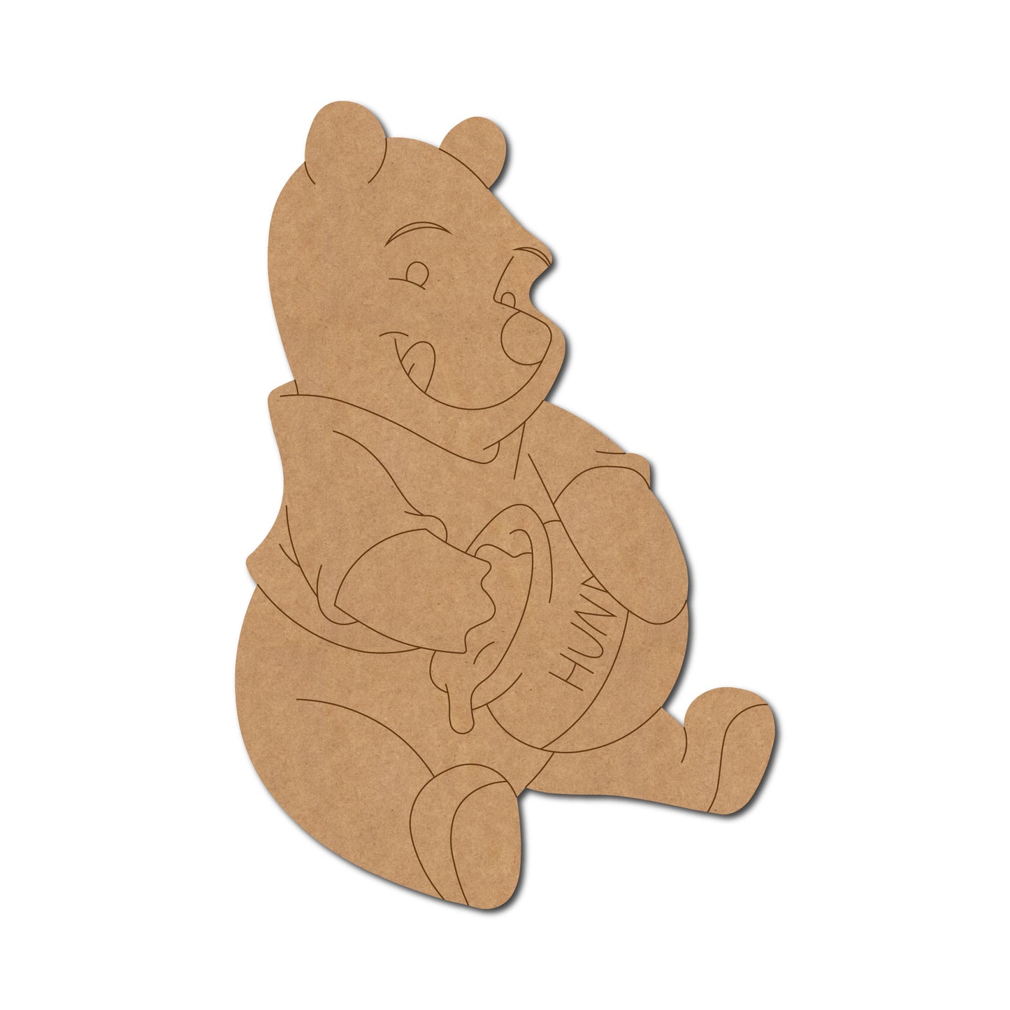Winnie The Pooh Pre Marked MDF Design 8