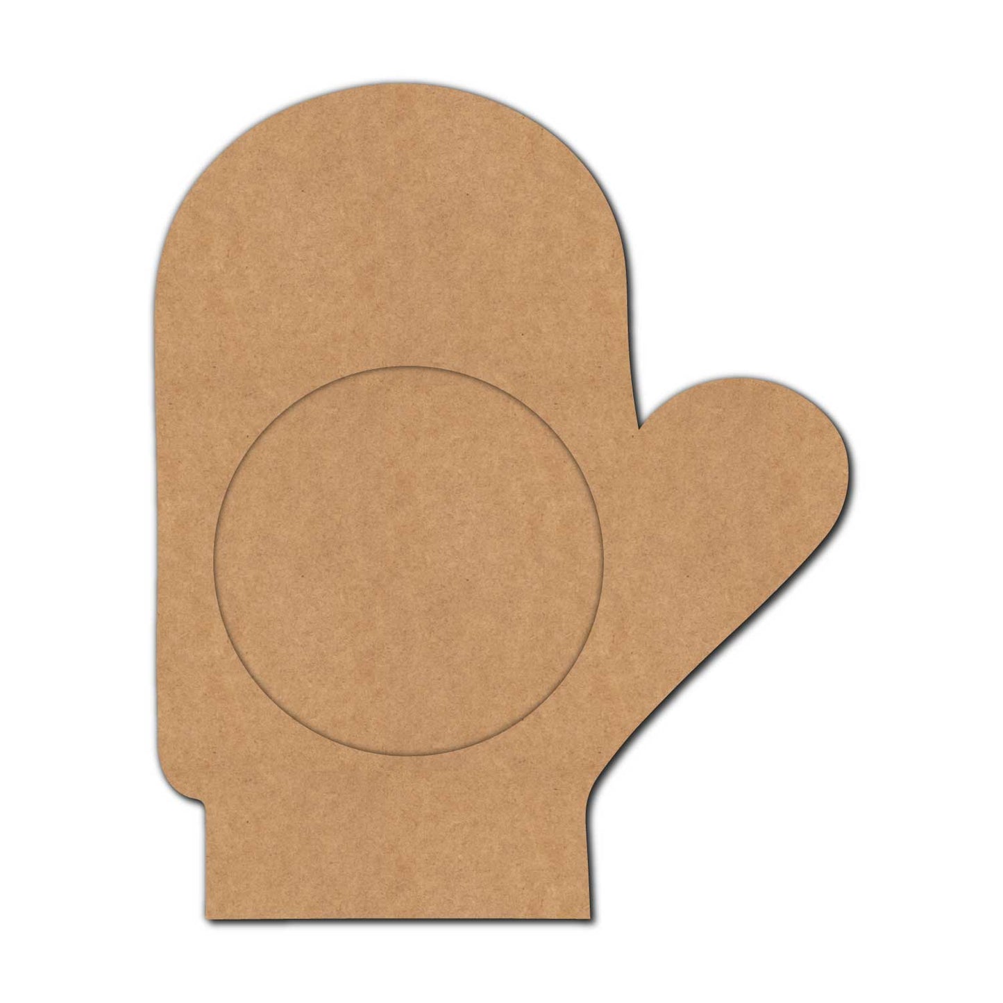 Winter Glove Diya Tealight Holder MDF Design 1