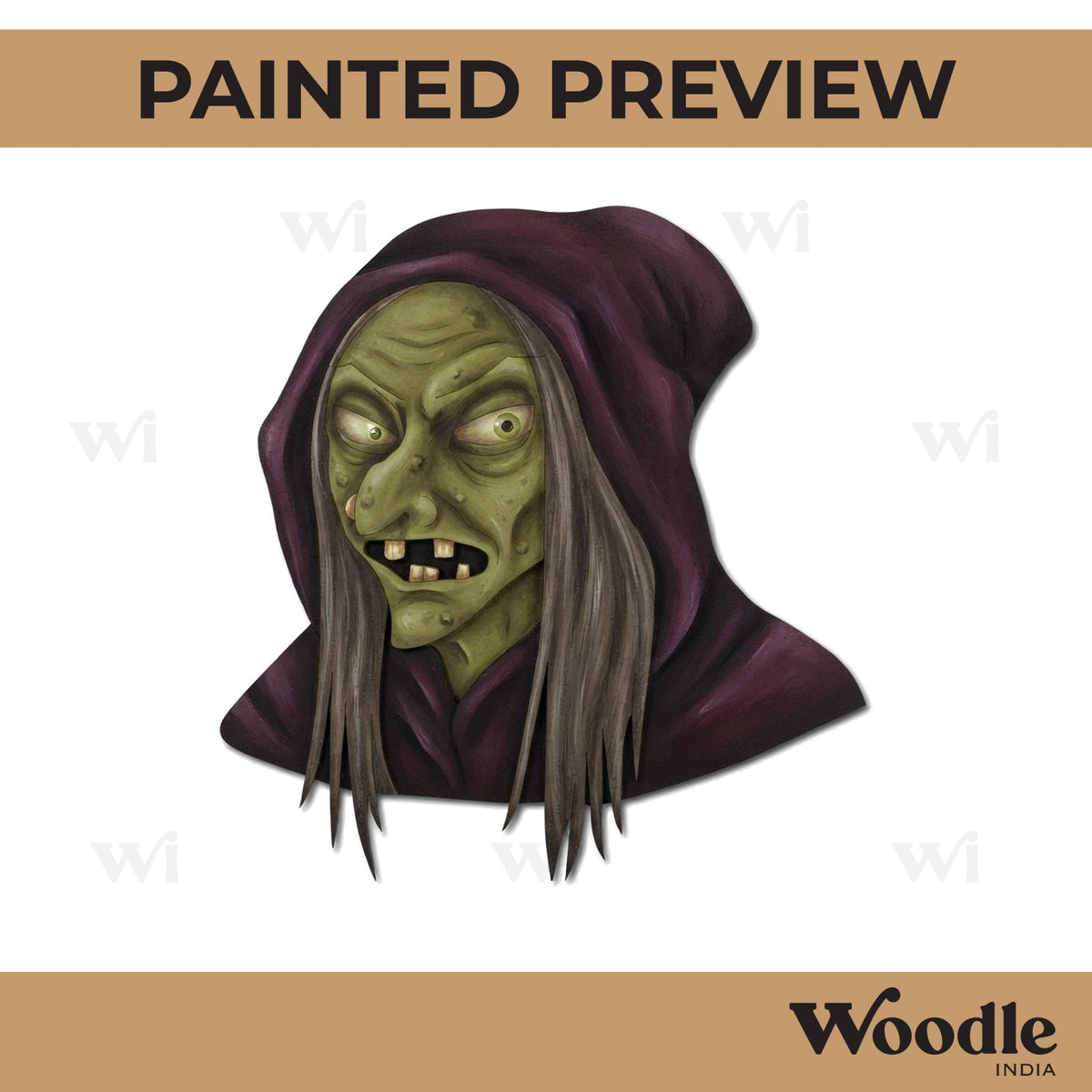 Witch Pre Marked MDF Design 1