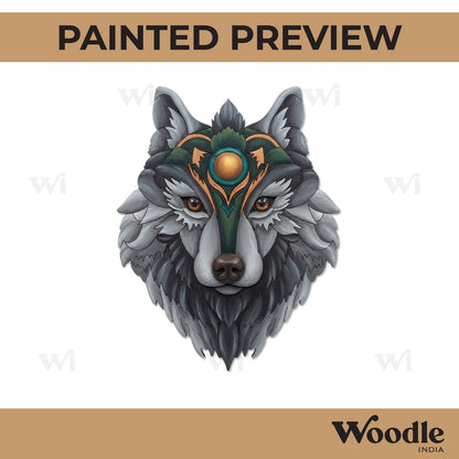 Wolf Pre Marked MDF Design 1