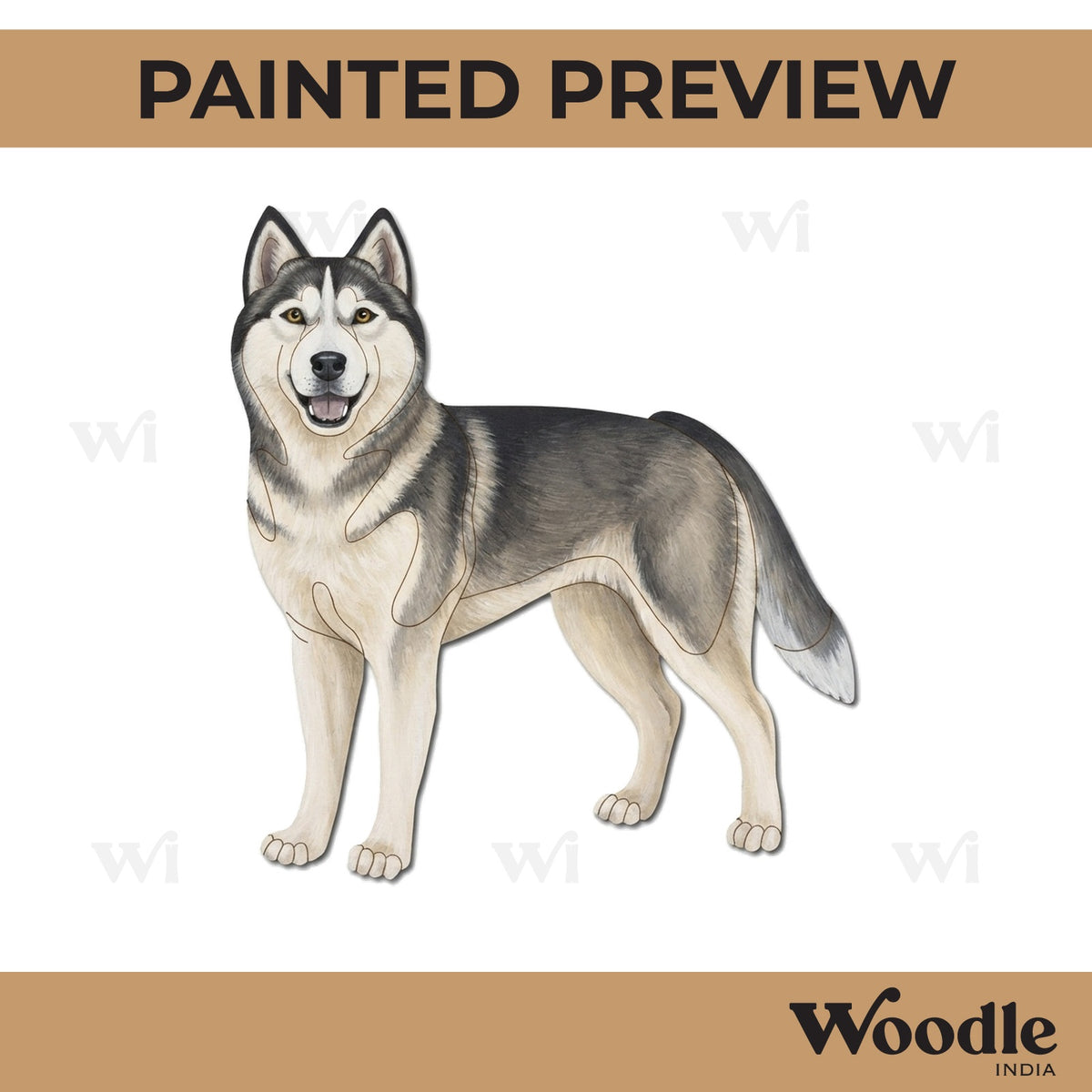 Wolf Pre Marked MDF Design 2