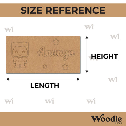 Wolverine Kids Nameplate MDF Design 1