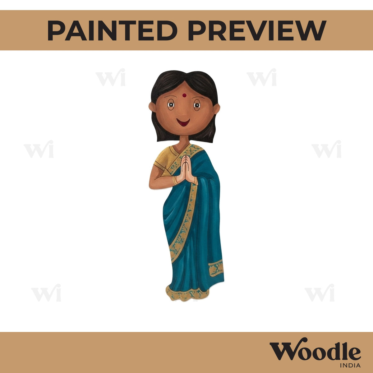 Woman Pre Marked MDF Design 1