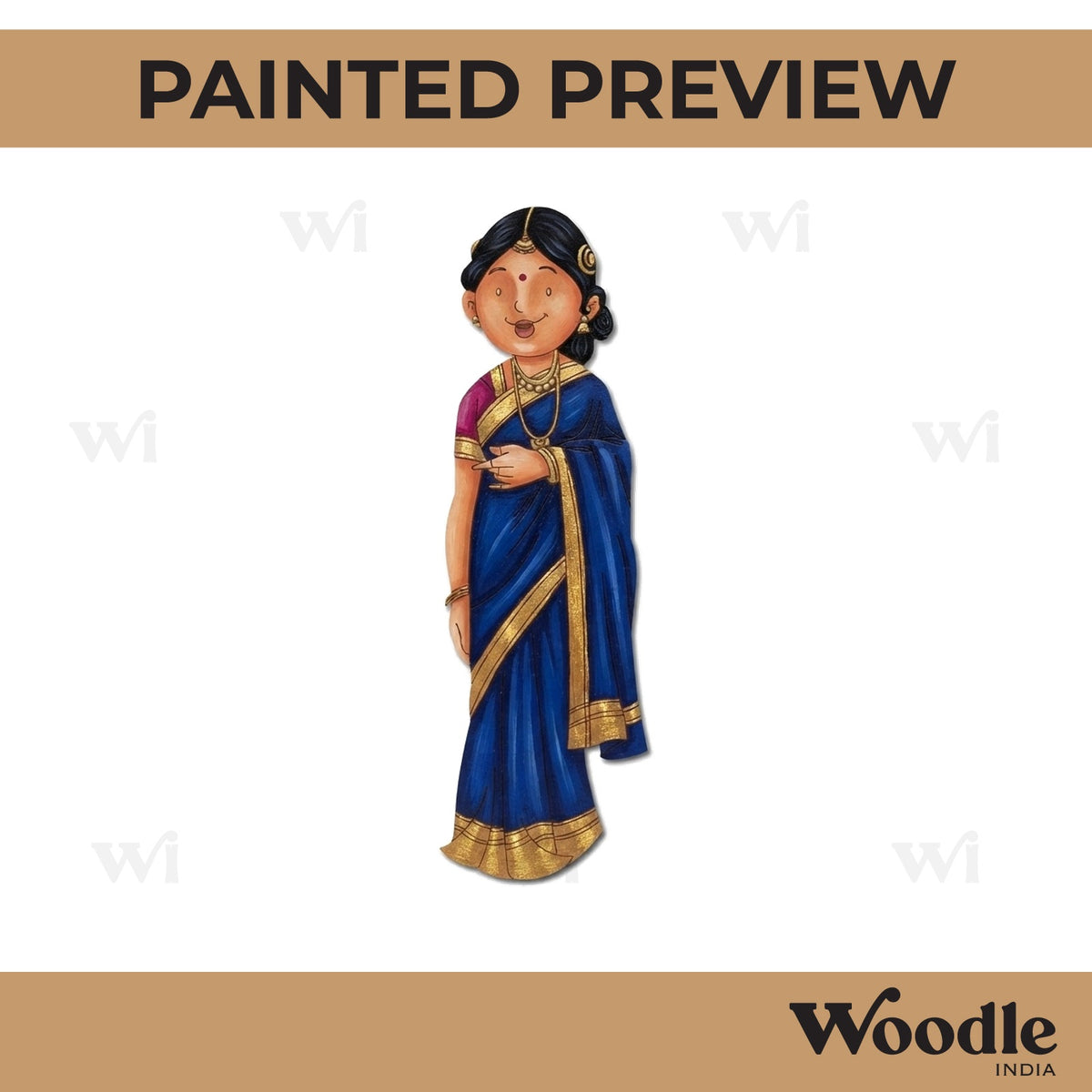 Woman Pre Marked MDF Design 11