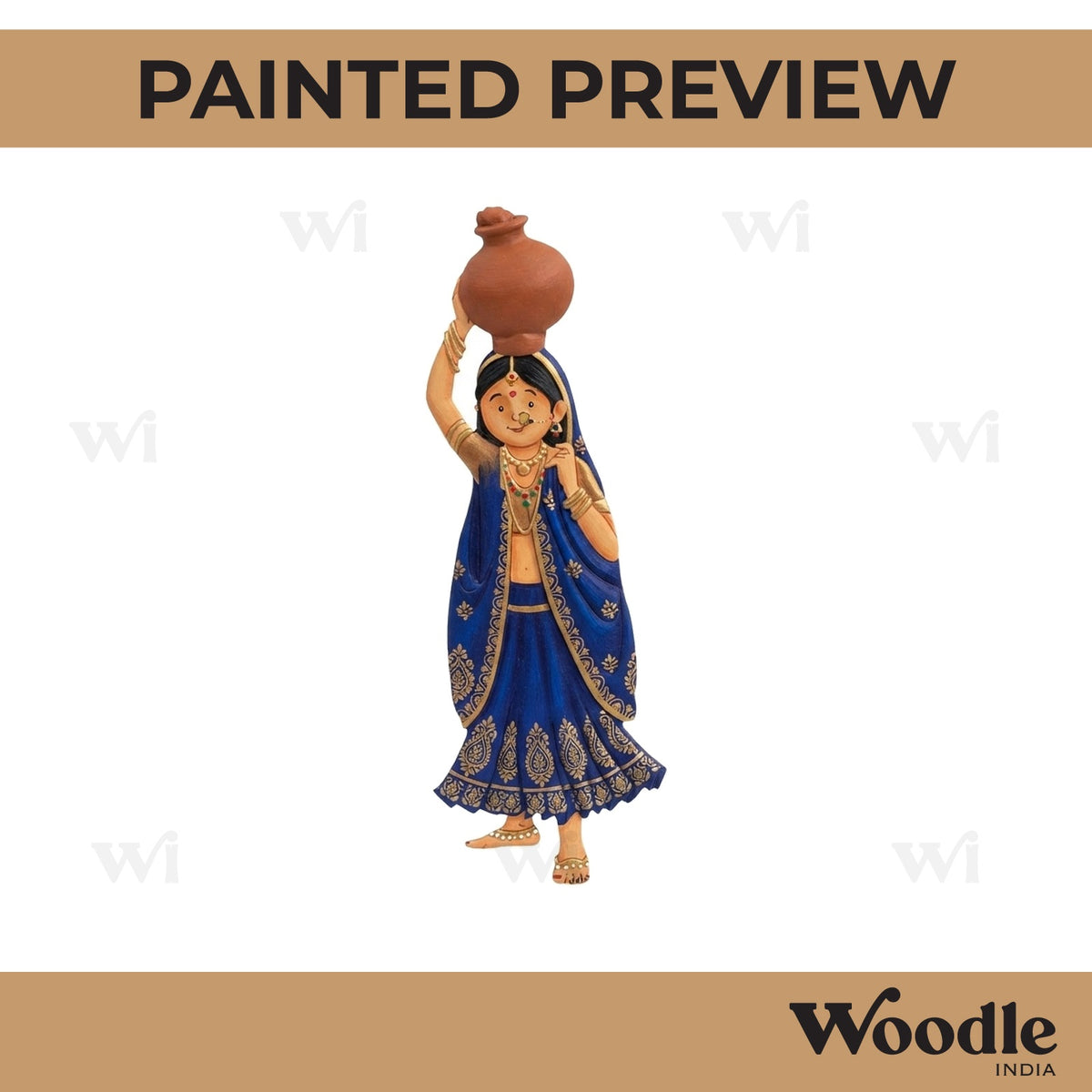 Woman Pre Marked MDF Design 12