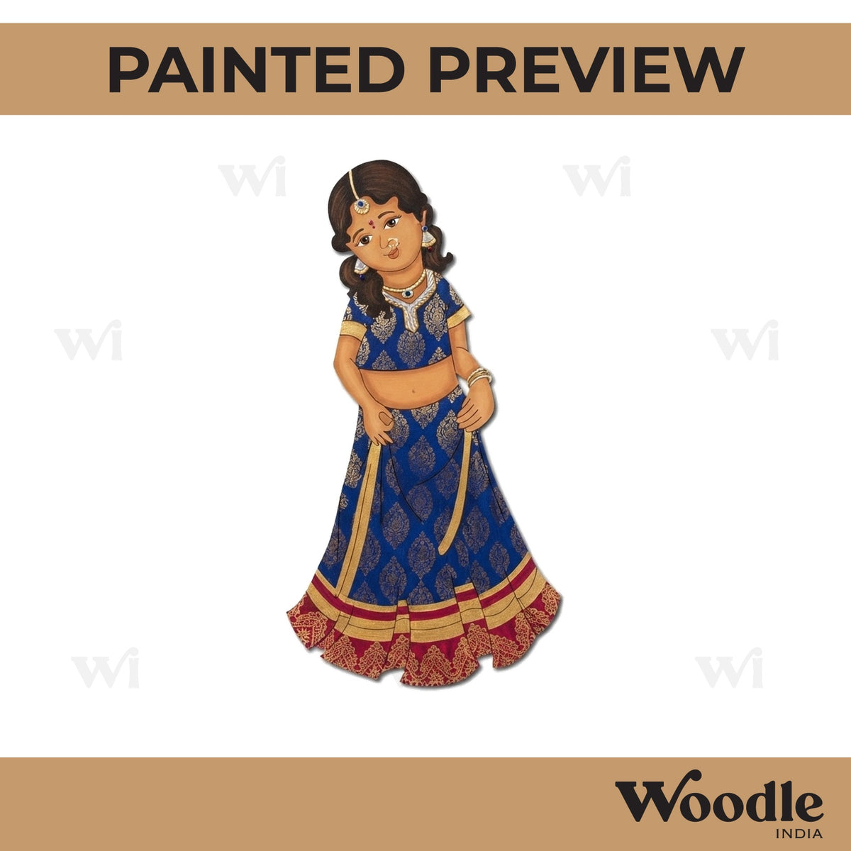 Woman Pre Marked MDF Design 13