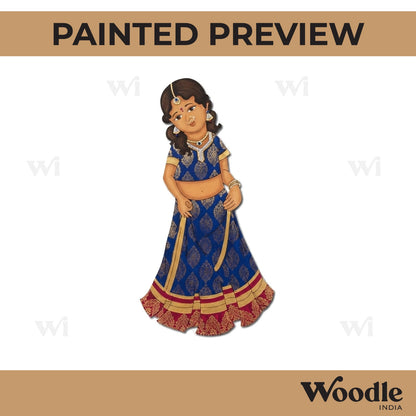 Woman Pre Marked MDF Design 13
