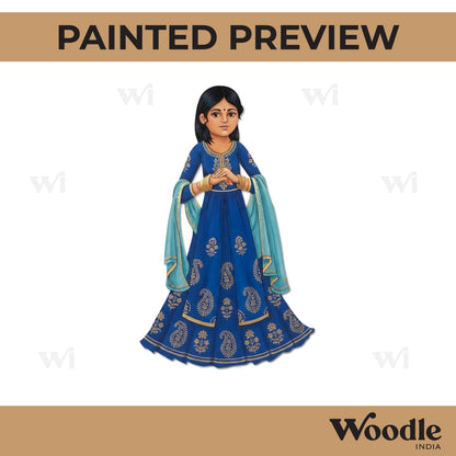 Woman Pre Marked MDF Design 18