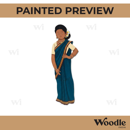 Woman Pre Marked MDF Design 25