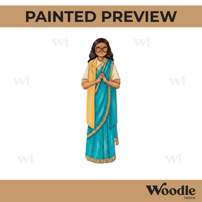 Woman Pre Marked MDF Design 29