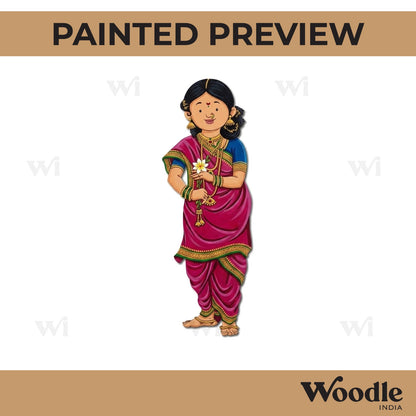 Woman Pre Marked MDF Design 3