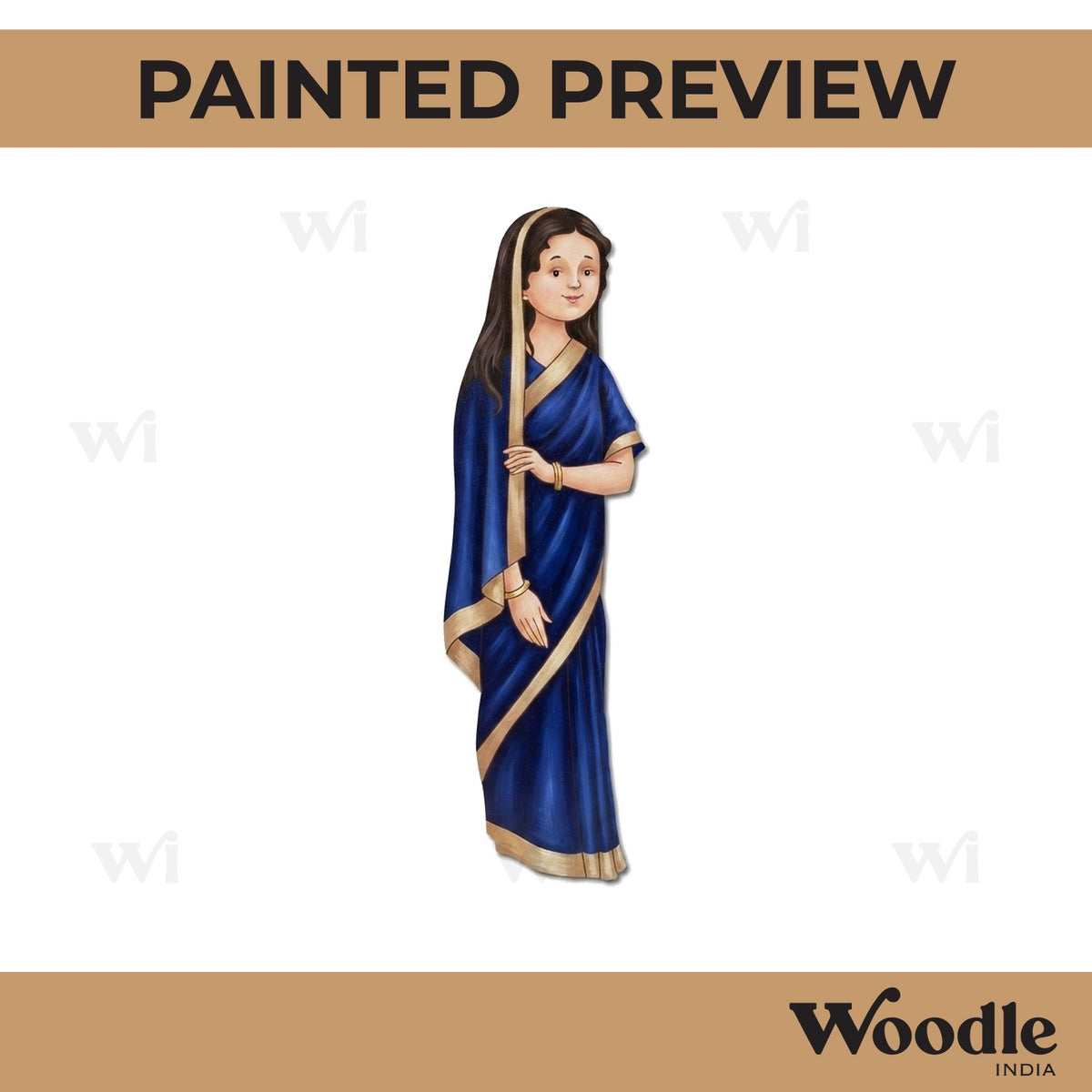 Woman Pre Marked MDF Design 31