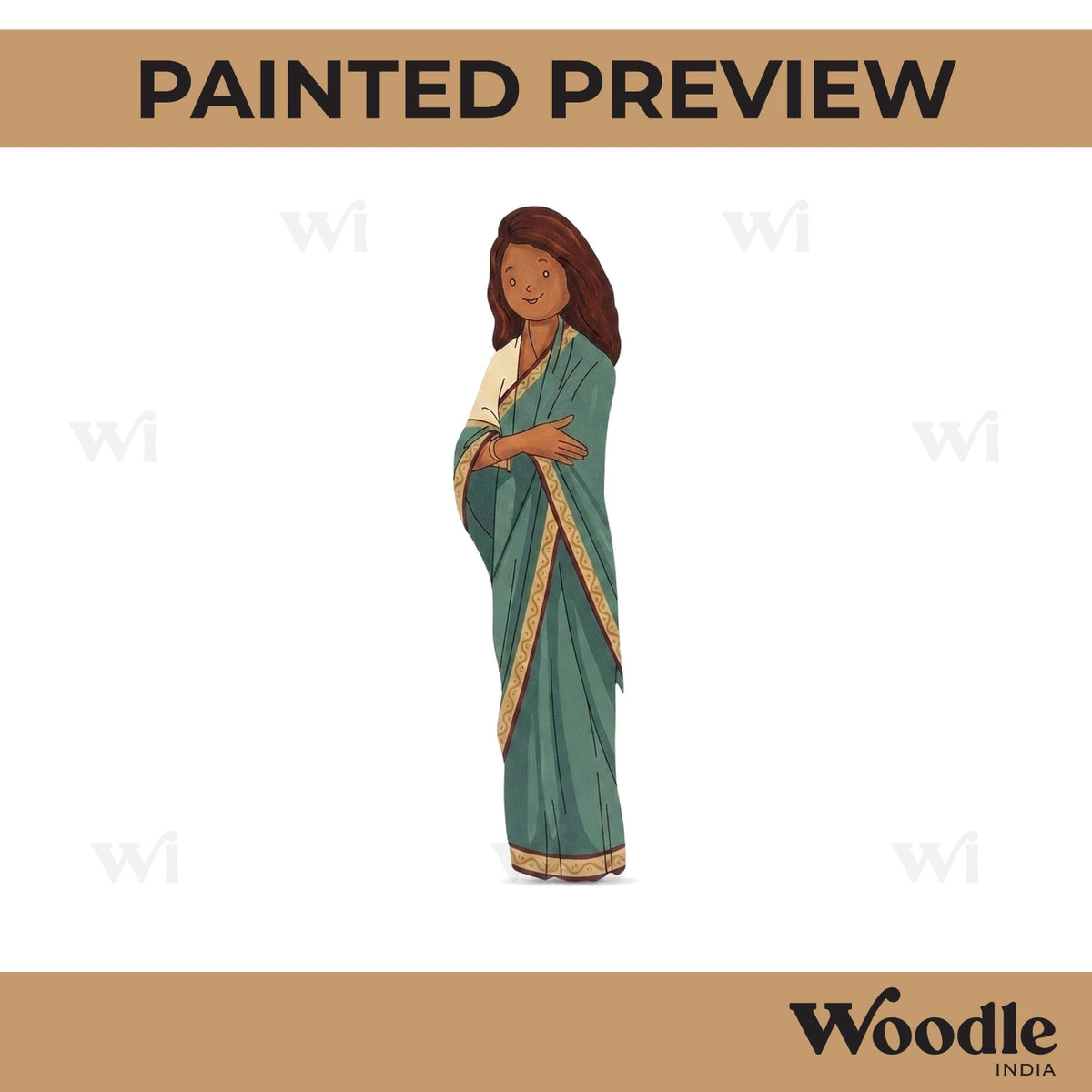 Woman Pre Marked MDF Design 33